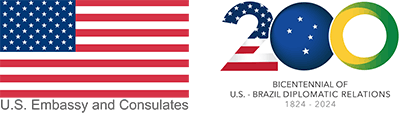 Logo Embaixada do EUA e Consulados